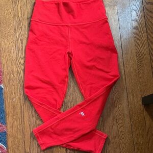 Red Fabletics Leggings